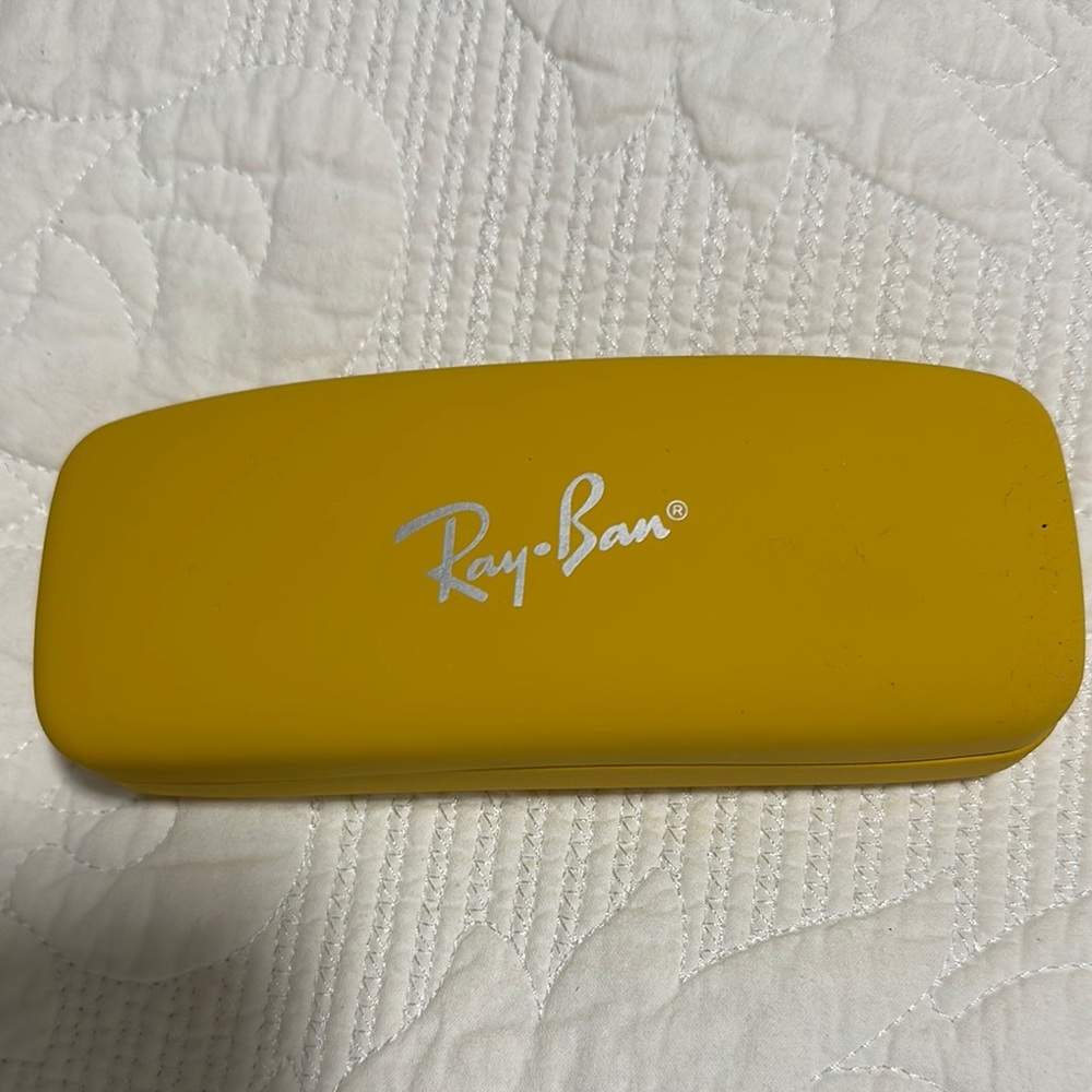 Ray-Ban Yellow Glasses Case